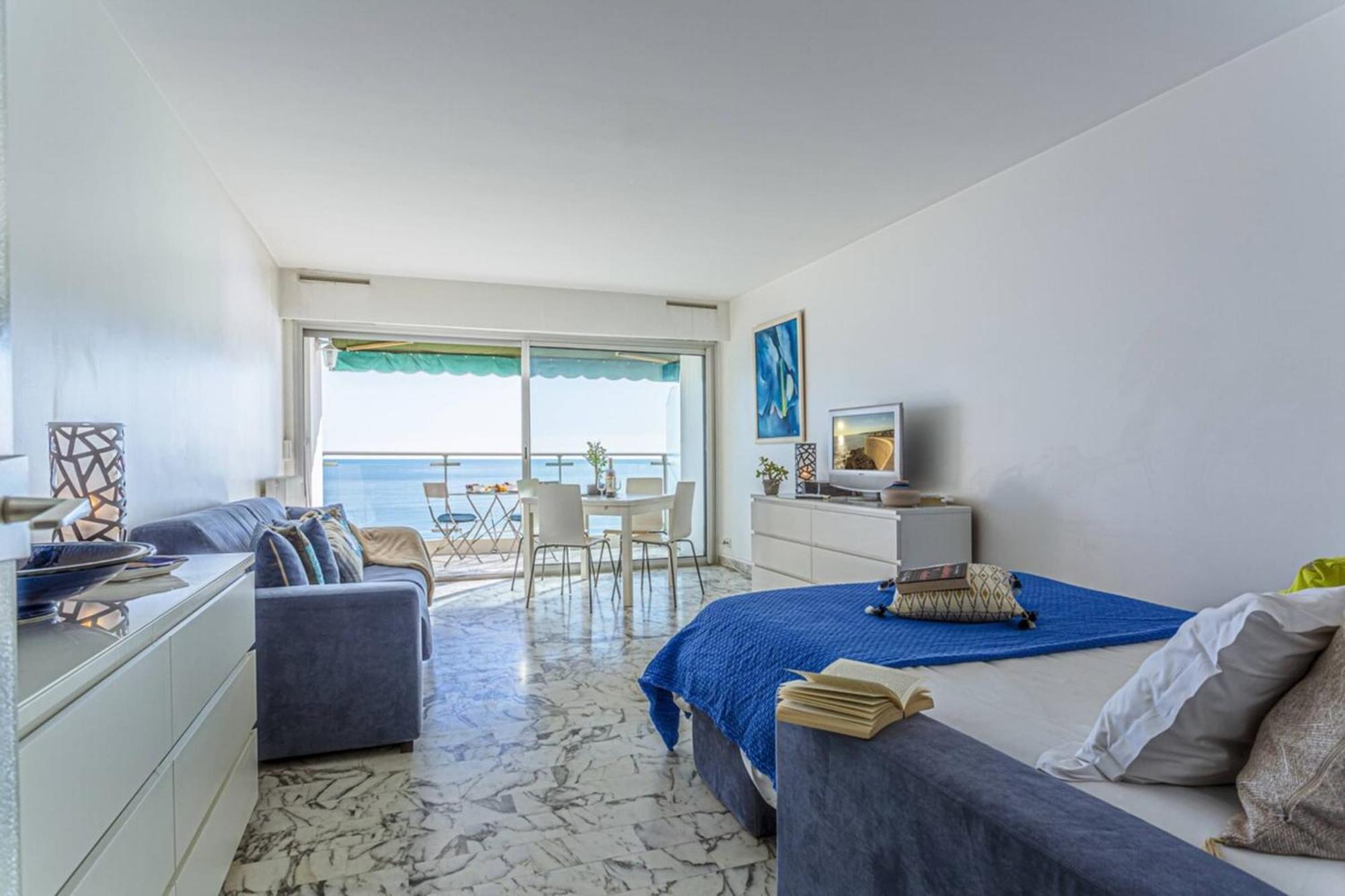 Prom 199 - Spacious Studio - Promenade - Sea View نيس المظهر الخارجي الصورة